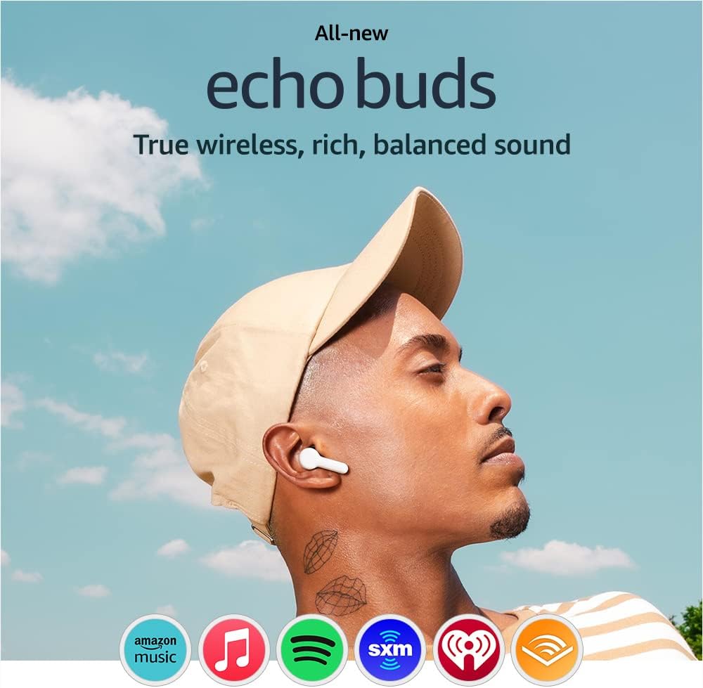 All-new echo buds (2023 release) | true wireless bluetooth 5.2 earbuds with alexa All-new echo buds (2023 release) | true wireless bluetooth 5.2 earbuds with alexa
